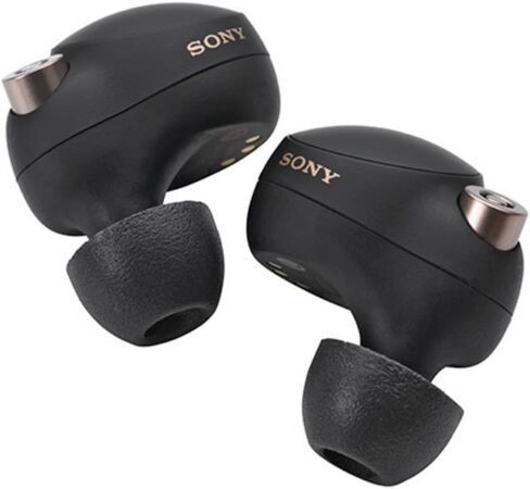 أطراف أذن إسفنجية متوافقة مع سماعات الأذن اللاسلكية Sony TrueWireless - Sony XM5 الجديدة، WF-1000XM5، WF-1000XM4، WF-1000XM3، WF-XB700، راحة فائقة | تناسب لا يتزعزع | وسط، 3 أزواج، أسود in Saudi Arabia
