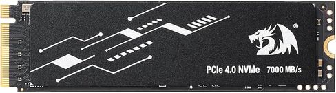 Redragon RM520 2TB NVMe SSD, Gaming M.2 2280 Internal Solid State Drive w/Gen 4 PCIe 4.0 Form Factor, Up to 7,400/6,600 MB/s Hyper-Speed, for PC Laptop, PS5 in Saudi Arabia