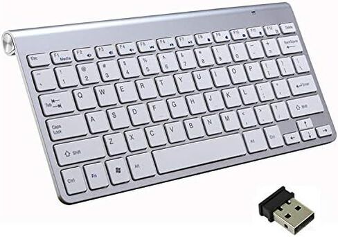 Orcaa iMac Style 2.4G Slim Compact Wireless Keyboard and Mouse Combo Set | Perfect Portable Set for | Android | Window | Laptop | Desktop and Macbooks in Saudi Arabia