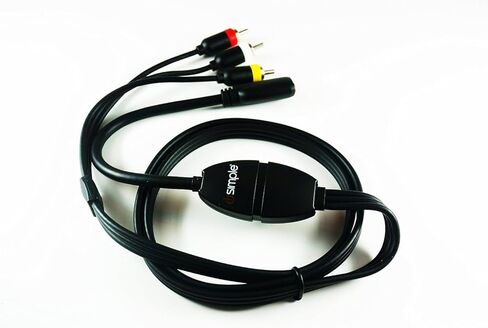 ايزدبل كيبل محول HDMI الى فيديو / صوت مركب من ميديا لينكس، ISHD01 (اسود) in Kuwait
