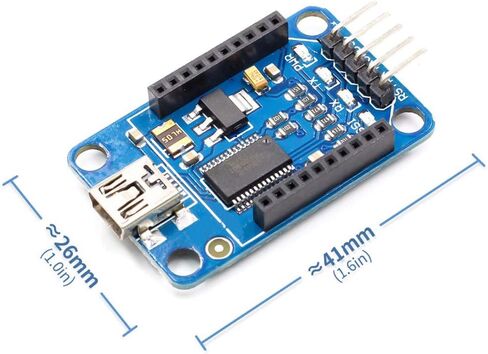 HiLetgo 2pcs Xbee Adapter Xbee USB Adapter FT232RL USB to Serial Adapter for XBEE Arduino in Saudi Arabia