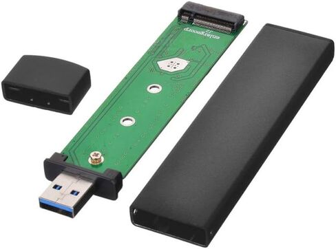اكس جير محول حاوية خارجية M.2 الى USB 3.0 NGFF SSD عصا USB in Kuwait