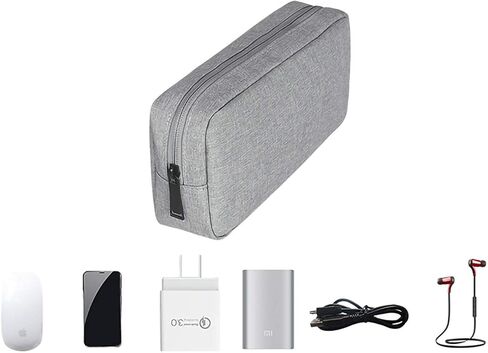 Universal Electronics/Accessories Soft Carrying Case Bag, Durable & Light-Weight,Suitable for Out-Going, Business, Travel and Cosmetics Kit（Pink） in Kuwait