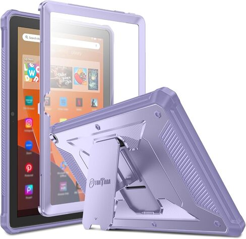 Fintie Shockproof Case for 10.1" Fire HD 10 13th Gen 2023, Black in Kuwait
