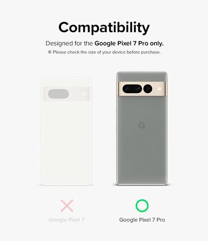 Ringke Camera Glass [3 Pack/Multi-Layer Protection] Compatible with Google Pixel 7 Pro Camera Lens Protector, Tempered Glass Camera Cover in Saudi Arabia