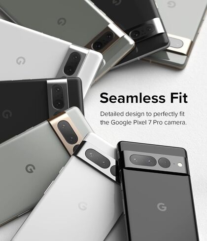 Ringke Camera Glass [3 Pack/Multi-Layer Protection] Compatible with Google Pixel 7 Pro Camera Lens Protector, Tempered Glass Camera Cover in Saudi Arabia