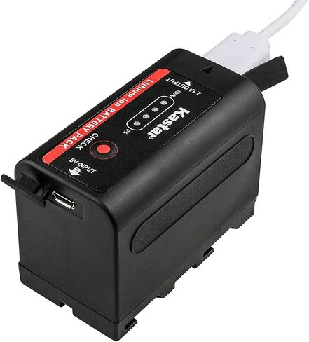 Kastar NP-F780EXP Battery 4-Pack Replacement for DCR-VX9000 DSR-DU1 DSR-200 DSR-PD100 DSR-PD150 DSR-PD170 DSR-PD190 DSR-V10 EVO-250 DKC-FP3 GV-A100 GV-A500 GV-A500E GV-A700 GV-D200 Camera in Saudi Arabia