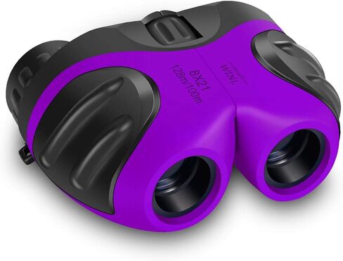 Mom&myaboys Binoculars Toys for Children,Birthday Gifts for 4-9 Old Year Girls for Outdoor Play,5-12 Old Year Girls Boys Presents,Best Gift for Kids Hunting,Learning (Pink) in Kuwait
