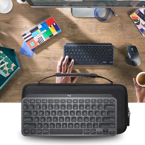 Aproca Hard Travel Storage Carrying Case, for Logitech MX Keys Mini Minimalist Wireless Illuminated Keyboard in Saudi Arabia