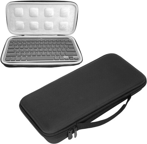 Hard Travel Case for LogitechMX Keys Mini Illuminated Keyboard, Wireless Mini Keyboard EVA Carrying Storage Case, Waterproof Shockproof Portable Protection Bag in Saudi Arabia