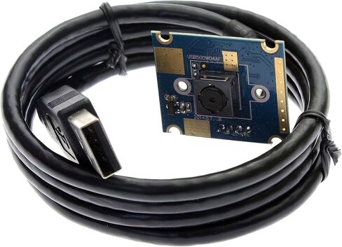 ELP 5mp 60degree Autofocus USB Camera with OV5640 Sensor for Linux/Android/mac/Windows PC Webcam USB2.0 UVC Vide Camera Module Opencv Raspberry Pi USB with Cameras for Computer, PC, Laptop in Saudi Arabia