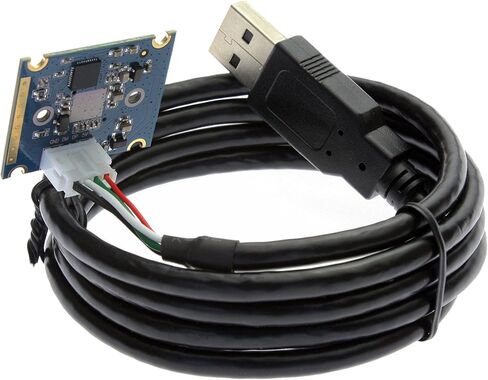 ELP 5mp 60degree Autofocus USB Camera with OV5640 Sensor for Linux/Android/mac/Windows PC Webcam USB2.0 UVC Vide Camera Module Opencv Raspberry Pi USB with Cameras for Computer, PC, Laptop in Saudi Arabia