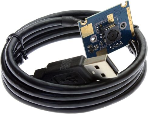 ELP 5mp 60degree Autofocus USB Camera with OV5640 Sensor for Linux/Android/mac/Windows PC Webcam USB2.0 UVC Vide Camera Module Opencv Raspberry Pi USB with Cameras for Computer, PC, Laptop in Saudi Arabia