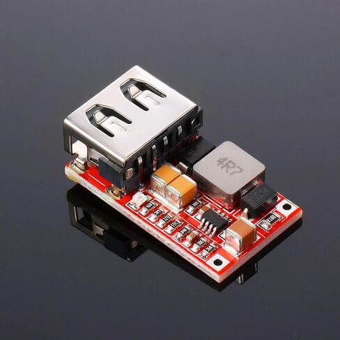 DC-DC Buck Voltage Regulator Module 6-24V 12V/24V to 5V 3A USB Charger Module Buck Converter Regulator (10) in Saudi Arabia