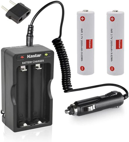 Kastar 1-Pack بطارية + شاحن سيارة AC متوافق مع Zhiyun CRANE V1 CRANE 2، CRANE 2S، CRANE 3S، CRANE 3S Pro، CRANE 3SE، CRANE 3 LAB، WEEBILL-S، WEEBILL LAB، WEEBILL 3، Z1 Evolution Gimbal in Kuwait