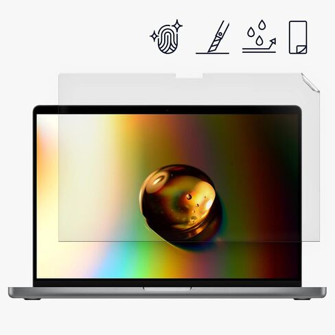 واقي شاشة kwmobile متوافق مع Apple MacBook Pro 14 بوصة (2021) A2442 - واقي شاشة غير لامع مضاد للوهج in Kuwait