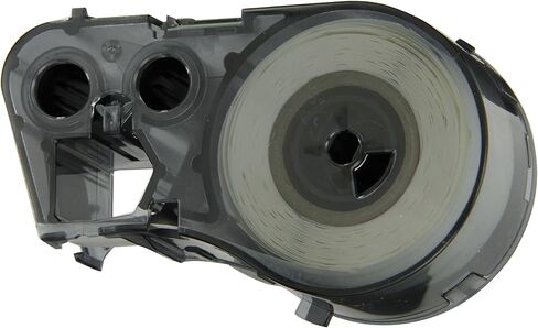 برادي M-86-461 بوليستر B-461 أسود على أبيض/شفاف خرطوشة صانع التسمير، عرض 2-5/8 بوصة × ارتفاع 19/32 بوصة، لطابعات BMP51/BMP53 in Kuwait