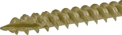 Power Pro 47879 Lag Screws, #5/16 x 6, Star Drive Construction Lag Screws, Rust Resistant, Epoxy Coated Bronze, 5lb Tub in Saudi Arabia