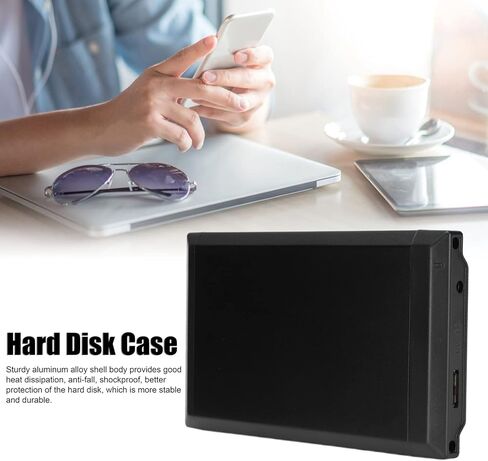 حاوية محرك الأقراص الصلبة Jerys، حافظة محرك الأقراص الصلبة USB3.0 2.5 بوصة بسرعة 5 جيجابت في الثانية أسرع استقرارًا لنظام التشغيل Windows XP لنظام Linux لنظام التشغيل OS X in Kuwait