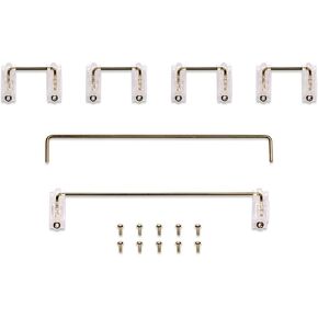برغي KPREPUBLIC Everglide V2 مطلي بالذهب الشفاف PCB في مثبت للوحة المفاتيح الميكانيكية المخصصة gh60 xd64 xd84 6.25x 2X xd96 xd87 (EG V2 Pink GH60 Plus x1) in Kuwait