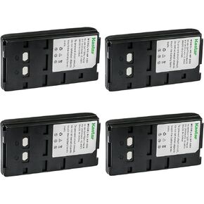 Kastar 2-Pack NP-55H 6.0V 2650mAh Ni-MH استبدال بطارية Sony CCD-V Series CCD-V900 CCD-V900E CCD-V90E CCD-V95E CCD-V99 CCD-V9E، MVC Series MVC-2000 MVC-5000، Sony السلسلة الخامسة عشرXV-M30 XV-MH30 in Saudi Arabia