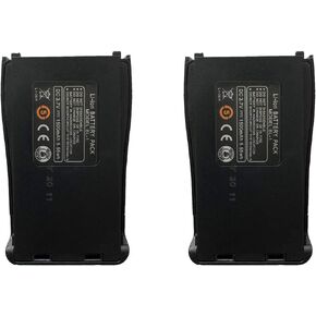 بطارية pxton walkie talkies 1500 مللي أمبير في الساعة بديلة لأجهزة الراديو في اتجاهين بطارية ليثيوم أيون قابلة لإعادة الشحن لأجهزة pxton walkie talkies (عبوتان) in Kuwait