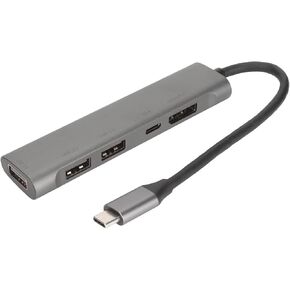 Vikye USB C Hub USB C إلى DisplayPort محول 5 في 1 محطة إرساء in Kuwait
