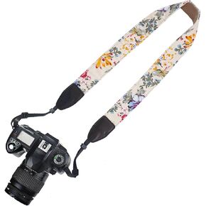 Elvam Neck Shoulder Camera Strap Belt for Women/Men/DSLR/SLR/Instant Camera/DC/Phone Case, 01 in Kuwait