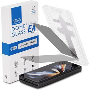 Whitestone 2PACK EA GLASS Privacy Screen Protector for Galaxy Z Fold 5 2023, Full Coverage Private Tempered Glass Shield [Easy Install] - Two Pack in Kuwait