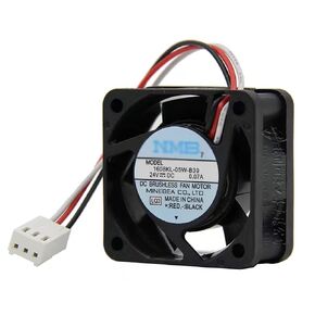 A90L-0001-0510 1608KL-05W-B39 24v 0.07/0.08a 40mm 4020 FANUC مروحة تبريد (0.07A قابس أسود)
