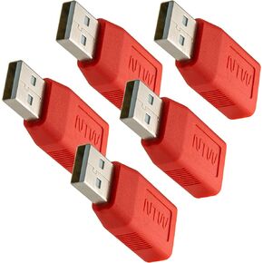 ان تي دبليو محول USB للشحن الامن، احمر، صغير (NUSB-KDL5-RD) in Kuwait