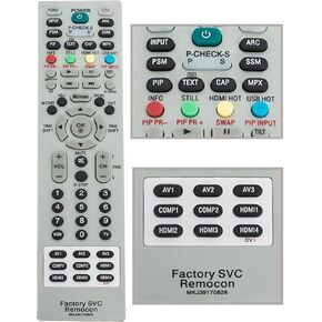 MKJ39170828 Remote Control Replacement for LG Service Remote, Compatible with LG LCD LED TVs in Kuwait