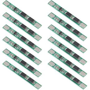 ACEIRMC 12 قطعة 1S 3.7V 4A 18650 شاحن PCB BMS لوح حماية لخلية بطارية ليثيوم أيون in Kuwait