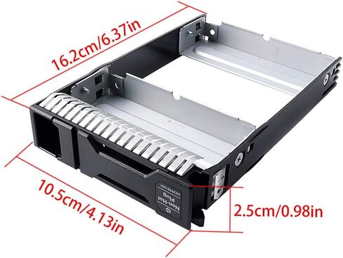 حامل صينية أصلية غير ساخنة SAS/SATA 3.5 بوصة HDD Tray Caddy 652998-001 استبدال ل HP Gen8 Server DL160/DL360p/DL380p/ML310e in Saudi Arabia