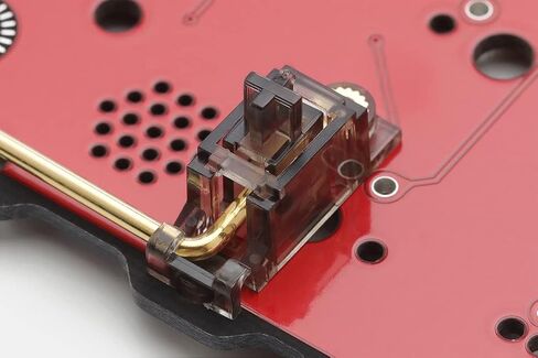 برغي KPREPUBLIC Everglide V2 مطلي بالذهب الشفاف PCB في مثبت للوحة المفاتيح الميكانيكية المخصصة gh60 xd64 xd84 6.25x 2X xd96 xd87 (EG V2 Pink GH60 Plus x1) in Kuwait