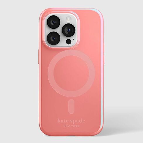 Kate Spade New York iPhone 14 Pro Case, Compatible with Wireless Charging - Hollyhock Floral in Saudi Arabia