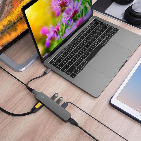 HyperDrive Tube 6-in-1 USB-C Hub - Grey in Kuwait