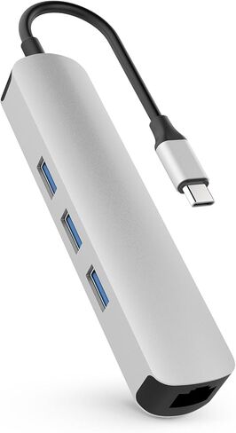 محور HyperDrive Tube 6 في 1 USB-C - رمادي in Kuwait