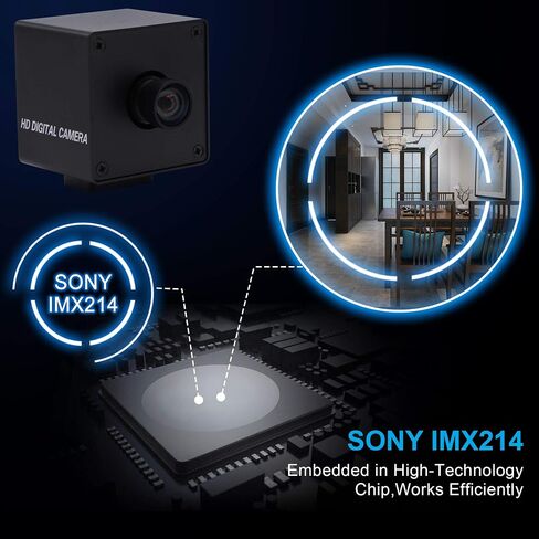 13mp Wide Angle USB Camera with Microphone for Computer Wide angle Webcam in Saudi Arabia