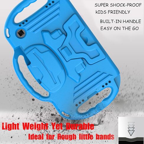 حافظة LTROP للأطفال لهاتف Samsung Galaxy Tab A7 10.4 2022/2020، حافظة Samsung Galaxy Tab A7 10.4 مع حزام كتف، حافظة بمقبض مقاوم للصدمات لجهاز Samsung Tab A7 10.4 بوصة (SM-T500/T505/T507/T509)، وردي in Kuwait