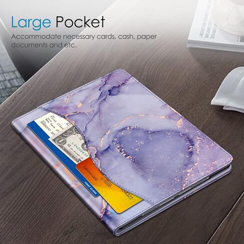 Fintie Case for iPad Air (3rd Gen) 10.5" 2019 / iPad Pro 10.5" 2017- [Sleek Shield] Premium PU Leather Slim Fit Multi Angle Stand Cover with Pocket, Pencil Holder, Auto Wake/Sleep, Blossom in Saudi Arabia