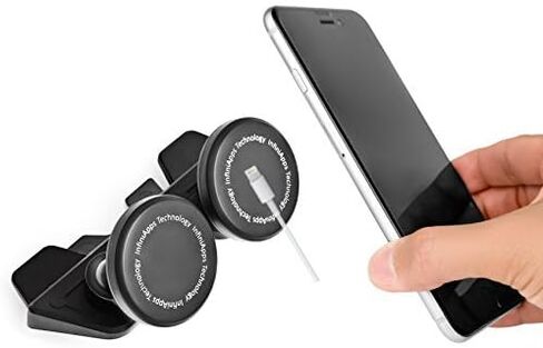 [Maker of iMagnet] Car Mount, infiniapps DuoMount [Magnetic Mount]. The Original, Best Patented CD Slot Mount, All Generations of iPhones, All Galaxy Phones, All Galaxy Tablets and iPads in Saudi Arabia