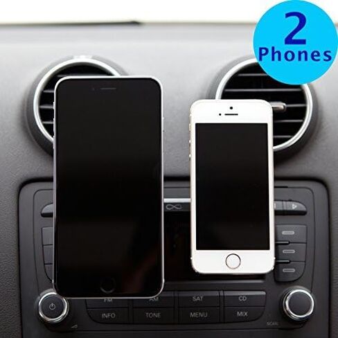 [Maker of iMagnet] Car Mount, infiniapps DuoMount [Magnetic Mount]. The Original, Best Patented CD Slot Mount, All Generations of iPhones, All Galaxy Phones, All Galaxy Tablets and iPads in Saudi Arabia