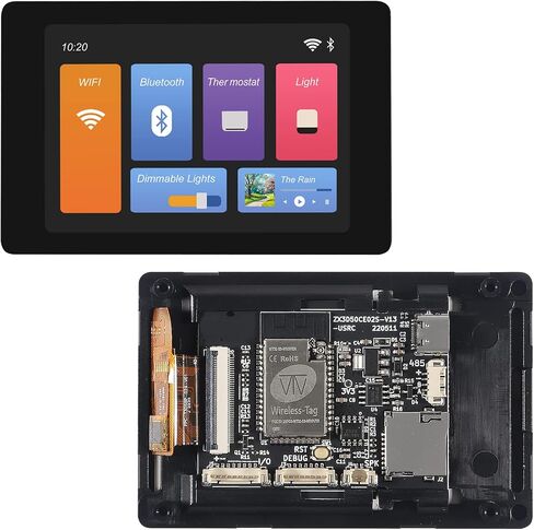 لوحة تطوير ESP32، قطعة واحدة WT32-SC01 مع شاشة LCD متعددة اللمس مقاس 3.5 بوصة 320X480 مدمجة بتقنية Bluetooth WiFi متوافقة مع Arduino in Kuwait