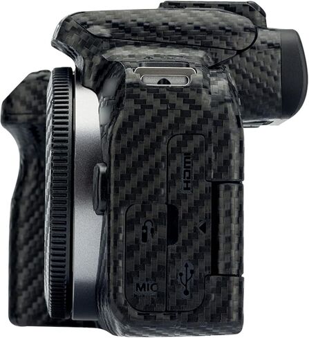 ملصق حماية لغطاء الكاميرا مضاد للخدش ومضاد للتآكل من Kiorafoto EOS R10 لحماية جسم الكاميرا Canon EOS R10 - أسود ماتريكس in Saudi Arabia