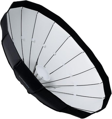 Pro Studio Solutions EZ-Pro 48in (120cm) Beauty Dish and Softbox Combination w/Bowens Speedring - Soft Collapsible Beauty Dish with Speedring for Bayonet Mountable Strobe, Flash and Monolights in Saudi Arabia