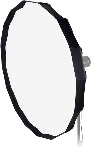 Pro Studio Solutions EZ-Pro 48in (120cm) Beauty Dish and Softbox Combination w/Bowens Speedring - Soft Collapsible Beauty Dish with Speedring for Bayonet Mountable Strobe, Flash and Monolights in Saudi Arabia