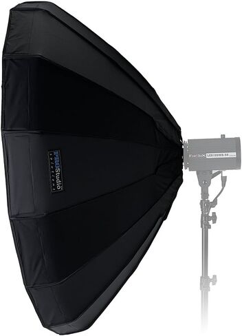 Pro Studio Solutions EZ-Pro 48in (120cm) Beauty Dish and Softbox Combination w/Bowens Speedring - Soft Collapsible Beauty Dish with Speedring for Bayonet Mountable Strobe, Flash and Monolights in Saudi Arabia