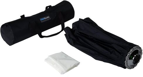 Pro Studio Solutions EZ-Pro 48in (120cm) Beauty Dish and Softbox Combination w/Bowens Speedring - Soft Collapsible Beauty Dish with Speedring for Bayonet Mountable Strobe, Flash and Monolights in Saudi Arabia