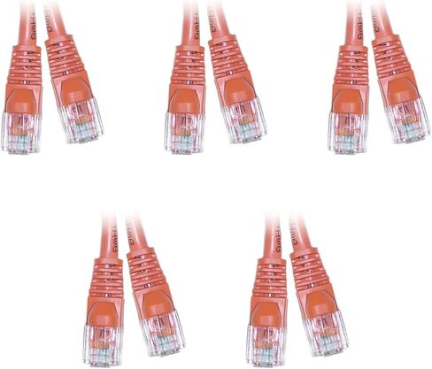 كابل Cat6 إيثرنت كروس، حذاء بدون تشابك/مصبوب بطول 25 قدم، رمادي، CNE491139 in Kuwait